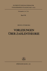 Vorlesungen über Zahlentheorie