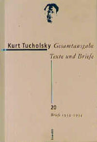 Gesamtausgabe Texte und Briefe 20