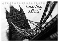 London (Tischkalender 2025 DIN A5 quer), CALVENDO Monatskalender