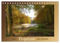 Vogtland - Farben einer Landschaft (Tischkalender 2025 DIN A5 quer), CALVENDO Monatskalender