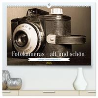 Fotokameras - alt und schön (hochwertiger Premium Wandkalender 2025 DIN A2 quer), Kunstdruck in Hochglanz