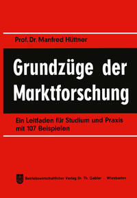 Grundzüge der Marktforschung