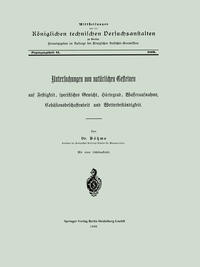 Untersuchungen von natürlichen Gesteinen auf Festigkeit, specifisches Gewicht, Härtegrad, Wasseraufnahme, Cohäsionsbeschaffenheit und Wetterbeständigkeit