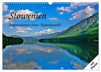 Slowenien - Impressionen eines Naturjuwels (Wandkalender 2025 DIN A3 quer), CALVENDO Monatskalender