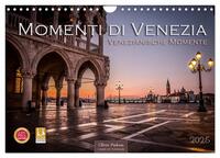 Momenti di Venezia - Venezianische Momente (Wandkalender 2025 DIN A4 quer), CALVENDO Monatskalender