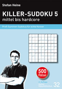 Killer-Sudoku 5 - mittel bis hardcore