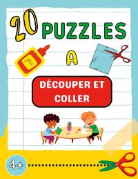 20 puzzles à découper et coller