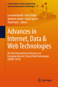 Advances in Internet, Data & Web Technologies