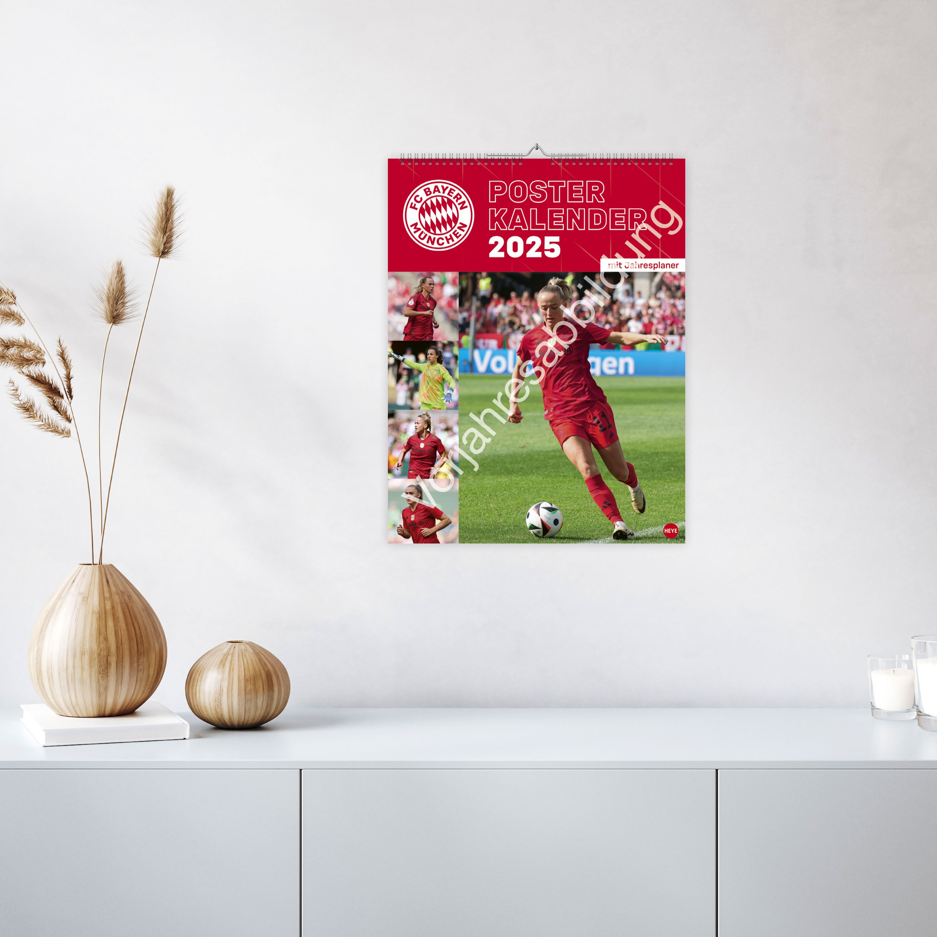 FC Bayern München Frauen Posterkalender 2026