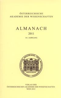 Almanach der Akademie der Wissenschaften / Almanach 161. Jahrgang 2011