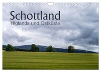 Schottland Highlands und Ostküste (Wandkalender 2025 DIN A4 quer), CALVENDO Monatskalender