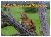 Abenteuer Botswana Afrika - Adventure Botswana (Wandkalender 2025 DIN A2 quer), CALVENDO Monatskalender