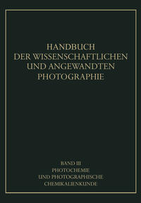 Photochemie und Photographische Chemikalienkunde