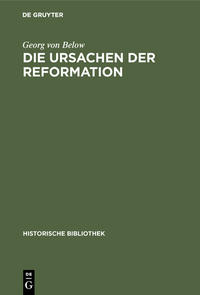 Die Ursachen der Reformation