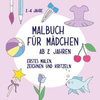 Malbuch für Mädchen ab 2 Jahren