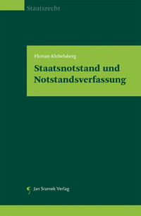 Staatsnotstand und Notstandsverfassung