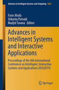 Advances in Intelligent Systems and Interactive Applications