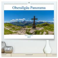 Oberallgäu Panorama (hochwertiger Premium Wandkalender 2025 DIN A2 quer), Kunstdruck in Hochglanz