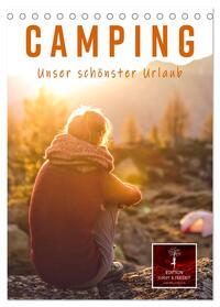 Camping - unser schönster Urlaub (Tischkalender 2025 DIN A5 hoch), CALVENDO Monatskalender