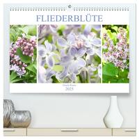 Fliederblüte (hochwertiger Premium Wandkalender 2025 DIN A2 quer), Kunstdruck in Hochglanz