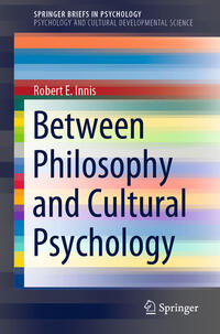 Between Philosophy and Cultural Psychology