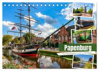 Rund um Papenburg (Tischkalender 2025 DIN A5 quer), CALVENDO Monatskalender