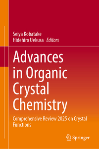 Advances in Organic Crystal Chemistry