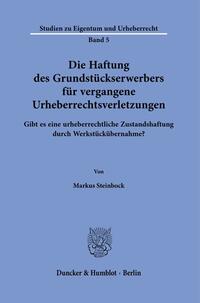 Die Haftung des Grundstückserwerbers für vergangene Urheberrechtsverletzungen.