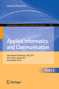 Applied Informatics and Communication, Part III