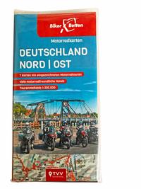 Motorradkarten Set Deutschland Nord-Ost