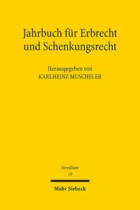 Jahrbuch für Erbrecht und Schenkungsrecht