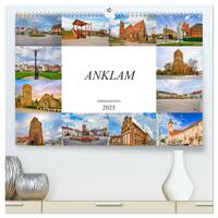 Anklam Impressionen (hochwertiger Premium Wandkalender 2025 DIN A2 quer), Kunstdruck in Hochglanz