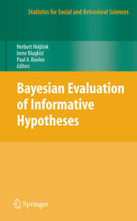 Bayesian Evaluation of Informative Hypotheses