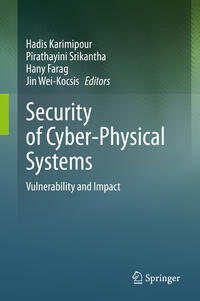 Security of Cyber-Physical Systems