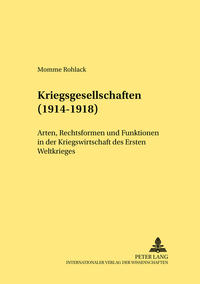 Kriegsgesellschaften (1914-1918)