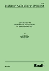 Sachstandbericht "Verstärken von Betonbauteilen mit geklebter Bewehrung"