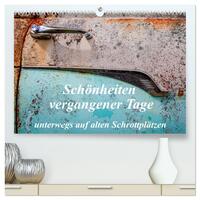 Schönheiten vergangener Tage - unterwegs auf alten Schrottplätzen (hochwertiger Premium Wandkalender 2025 DIN A2 quer), Kunstdruck in Hochglanz