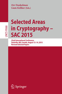 Selected Areas in Cryptography - SAC 2015