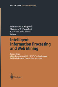 Intelligent Information Processing and Web Mining