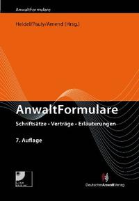 AnwaltFormulare