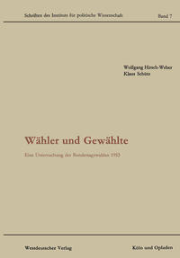 Wähler und Gewählte