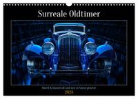 Surreale Oldtimer (Wandkalender 2025 DIN A3 quer), CALVENDO Monatskalender