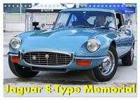 Jaguar E-Type Memorial (Wandkalender 2025 DIN A4 quer), CALVENDO Monatskalender