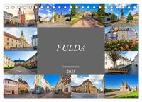 Fulda Impressionen (Tischkalender 2025 DIN A5 quer), CALVENDO Monatskalender