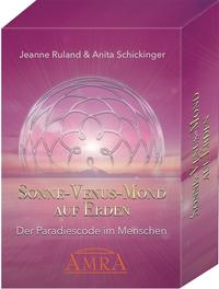 SONNE - VENUS - MOND AUF ERDEN [Kartenset mit 55 Karten & Begleitbuch]