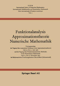 Funktionalanalysis Approximationstheorie Numerische Mathematik