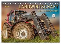 Landwirtschaft - Hightech und Handarbeit (Tischkalender 2025 DIN A5 quer), CALVENDO Monatskalender