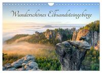 Wunderschönes Elbsandsteingebirge (Wandkalender 2025 DIN A4 quer), CALVENDO Monatskalender