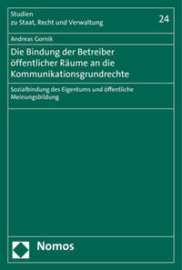 Die Bindung der Betreiber öffentlicher Räume an die Kommunikationsgrundrechte