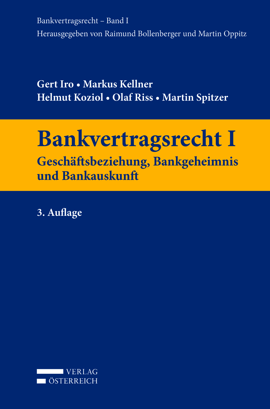 Bankvertragsrecht I